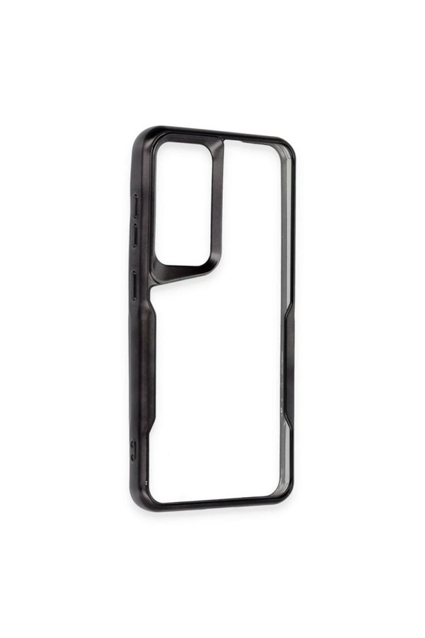 Samsung Galaxy A05S Kılıf Boyi̇ Si̇li̇kon Kapak - Si̇yah - Dropx8941-4995