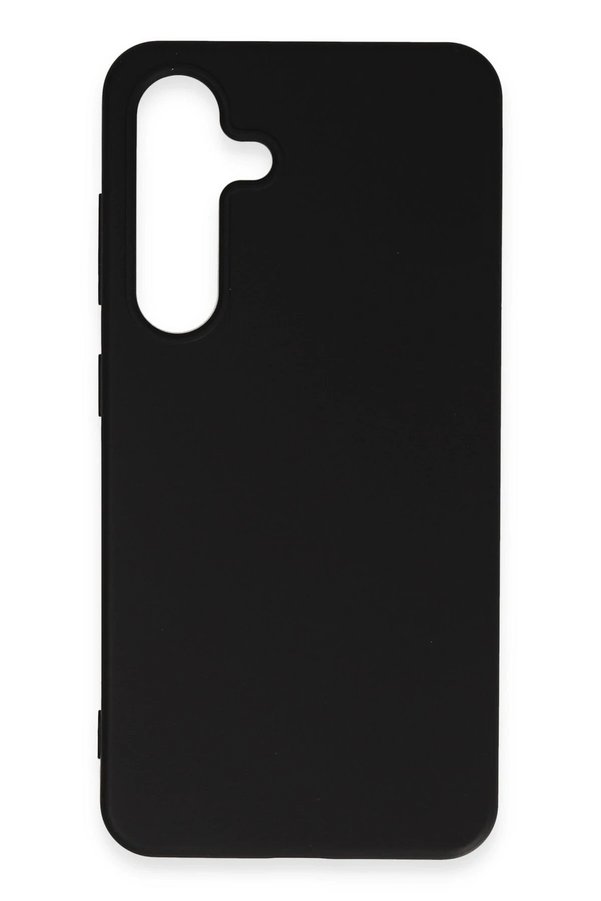 Samsung Galaxy S24 Kılıf Fi̇rst Si̇li̇kon - Si̇yah - Dropx4096-6270