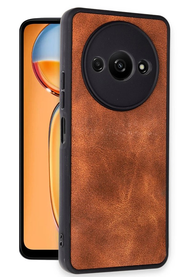 Xi̇aomi̇ Redmi̇ A3 4G Kılıf Aras Deri̇ Kapak - Taba - Dropx3670-2392