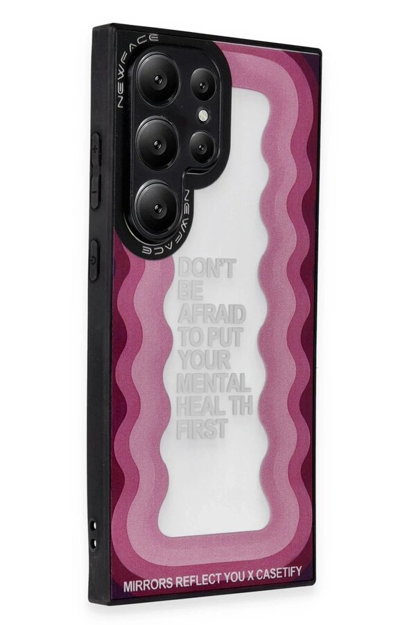 CepteToptan Samsung Galaxy S23 Ultra Kılıf Mirror Desenli Kapak - Mirror - 11 - DROPX2615-2984