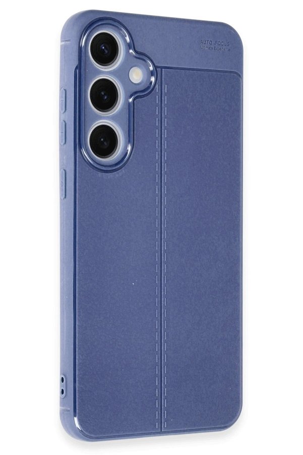 Samsung Galaxy S24 Fe Kılıf Auto Focus Kapak - Laci̇vert - Dropx4220-1581