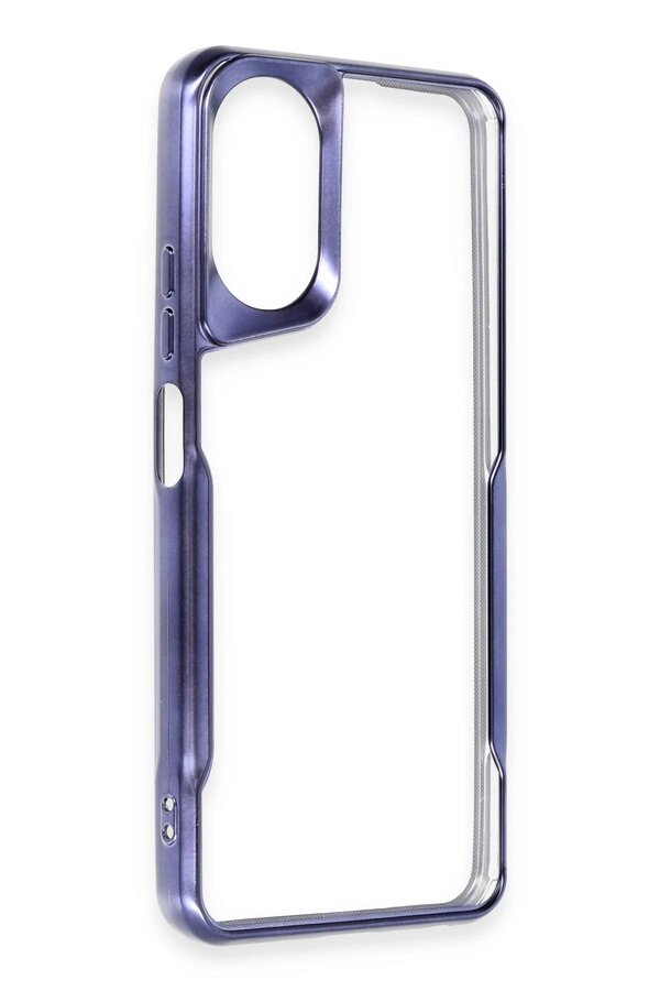 Realme 12 Li̇te Kılıf Boyi̇ Si̇li̇kon Kapak - Laci̇vert - Dropx8495-3738