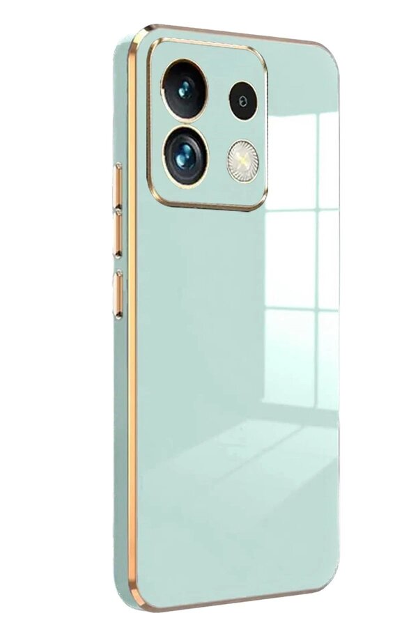 CepteToptan Xiaomi Redmi Note 13 Pro 5G Kılıf Volet Silikon - Açık Yeşil - DROPX8591-9059