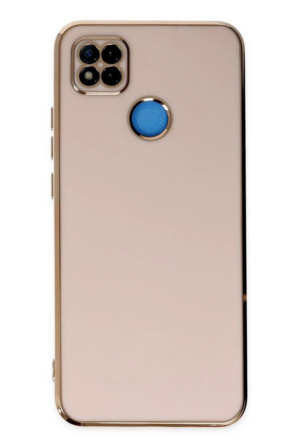 Xi̇aomi̇ Redmi̇ 9C Kılıf Volet Si̇li̇kon - Pembe - Dropx5625-4550