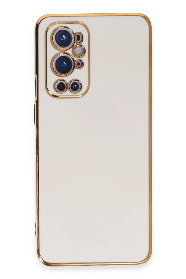 CepteToptan One Plus 9 Pro Kılıf Volet Silikon - Beyaz - NEO5286-2903