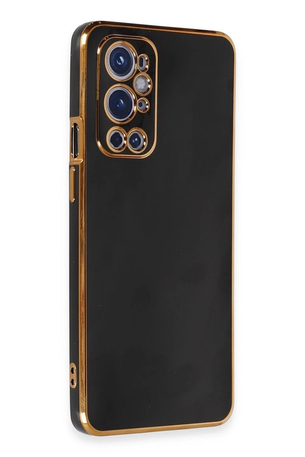 One Plus 9 Pro Kılıf Volet Si̇li̇kon - Si̇yah - Dropx4582-4155