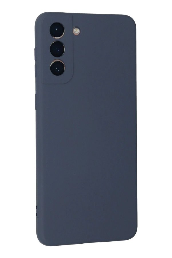 Samsung Galaxy S21 Plus Kılıf Nano İçi̇ Kadi̇fe Si̇li̇kon - Gri̇ - Dropx7991-2895