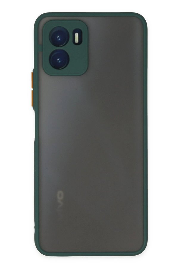 CepteToptan Vivo Y15S Kılıf Montreal Silikon Kapak - Yeşil - DROPX9328-4022
