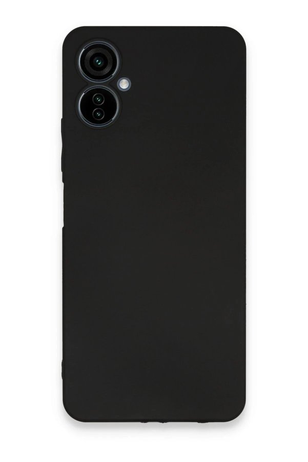 CepteToptan Tecno Camon 19 Neo Kılıf First Silikon - Siyah - DROPX2997-3870