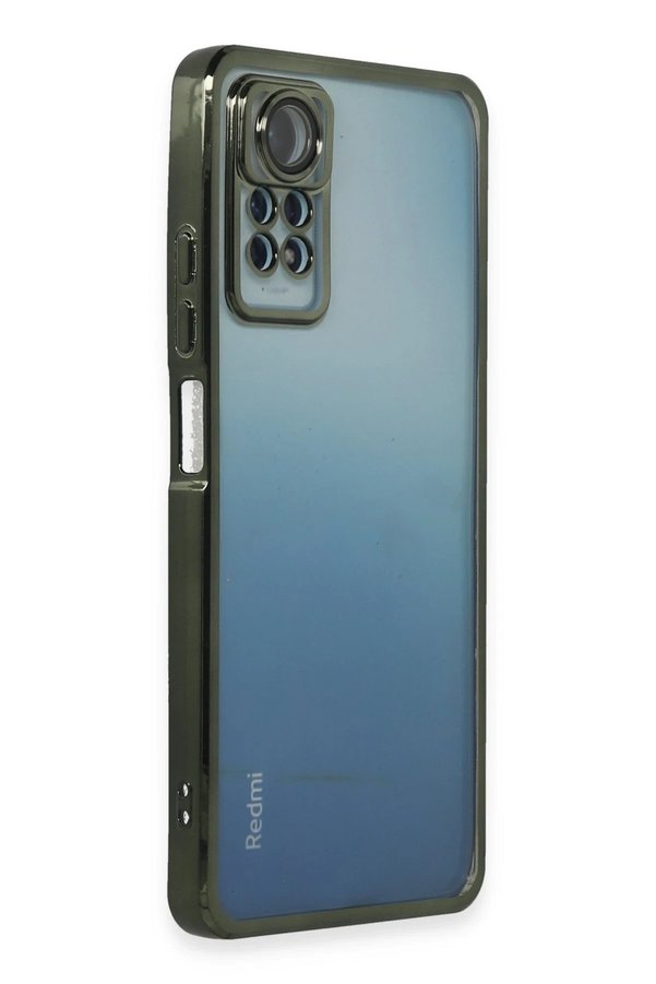 Xi̇aomi̇ Redmi̇ Note 12 Pro 4G Kılıf Lensli̇ Si̇li̇kon - Yeşi̇l - Dropx5709-7566