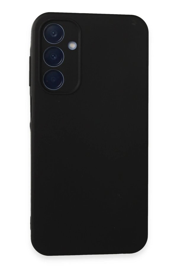CepteToptan Samsung Galaxy A25 5G Kılıf Nano içi Kadife Silikon - Siyah - DROPX6034-9074