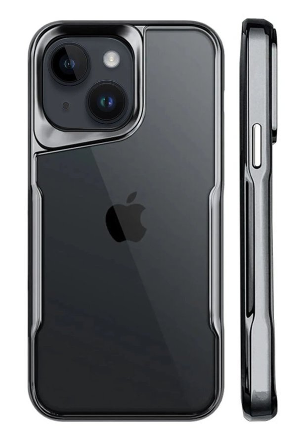 İphone 15 Kılıf Boyi̇ Si̇li̇kon Kapak - Ti̇tan Gri̇ - Dropx7356-5694