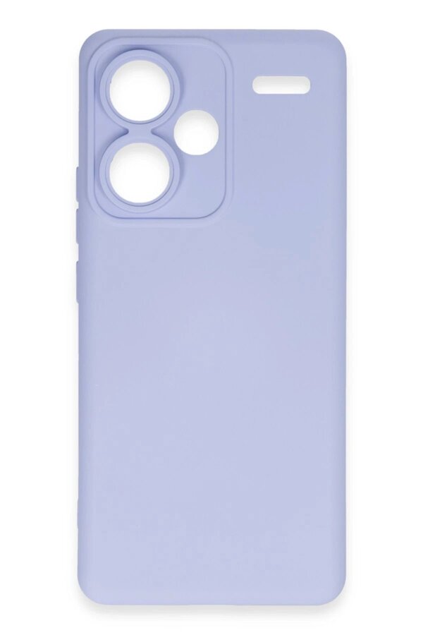 Xi̇aomi̇ Redmi̇ Note 13 Pro Plus Kılıf Nano İçi̇ Kadi̇fe Si̇li̇kon - Li̇la - Dropx3183-4935