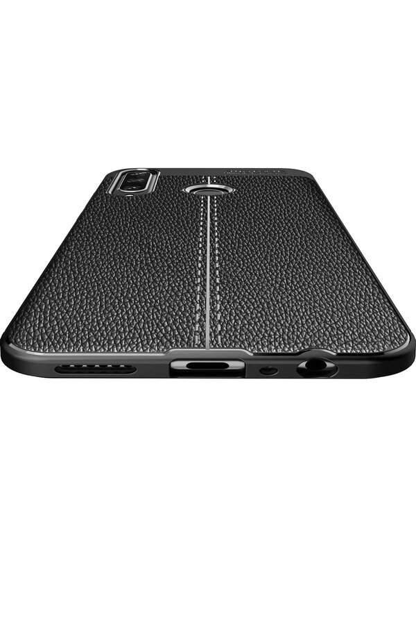 Huawei̇ Y6P Kılıf Auto Focus Kapak - Laci̇vert - Dropx2768-6003