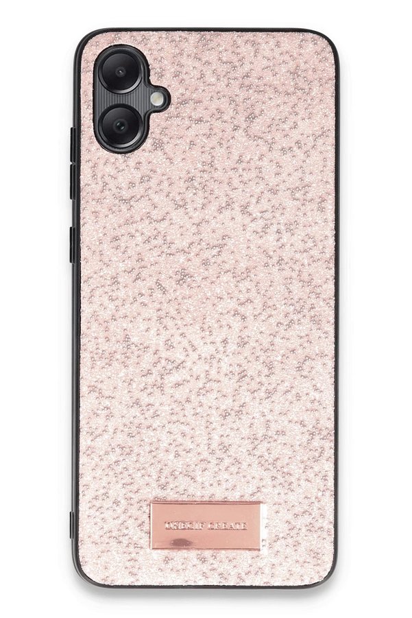 CepteToptan Samsung Galaxy A05 Bright Simli Kapak - Pembe - DROPX7931-3110