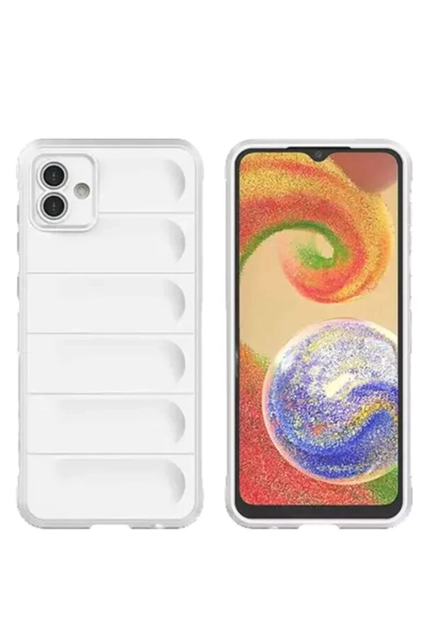 Samsung Galaxy A05 Kılıf Opti̇mum Si̇li̇kon - Krem - Dropx6255-8438