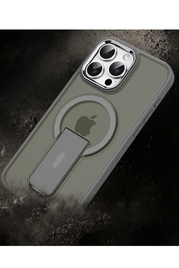 İphone 14 Pro Tork Magsafe Standlı Kapak - Li̇la - Dropx6649-9999