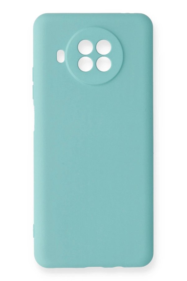 CepteToptan Xiaomi Mi 10T Lite Kılıf Nano içi Kadife Silikon - Turkuaz - DROPX5402-9817