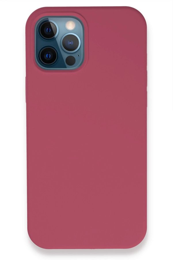 CepteToptan iPhone 12 Pro Kılıf Lansman Legant Silikon - Fuşya - DROPX2144-2027
