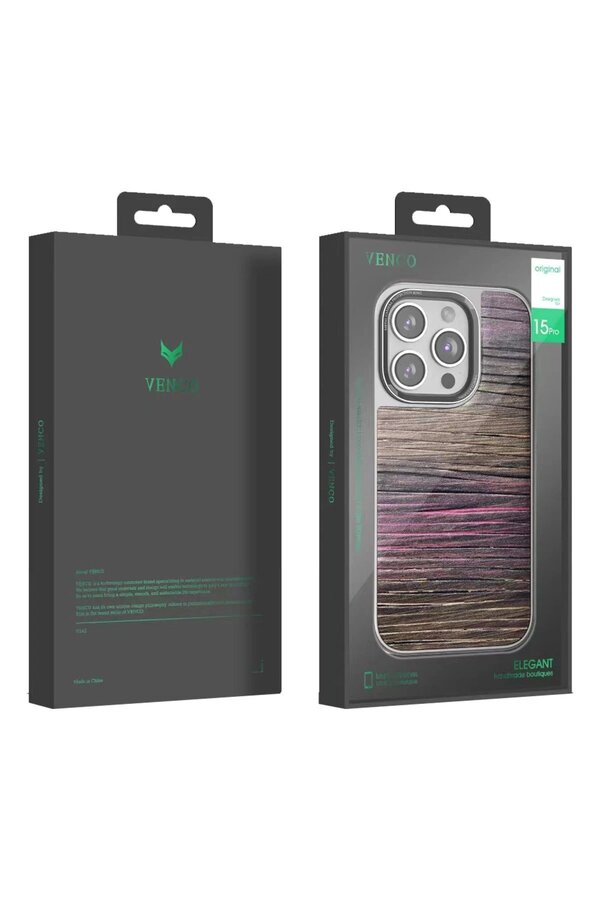 İphone 15 Wave Kapak - Deri̇n Mor - Dropx4389-1801