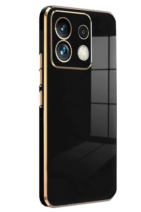 CepteToptan Xiaomi Redmi Note 13 5G Kılıf Volet Silikon - Siyah - DROPX6068-8499