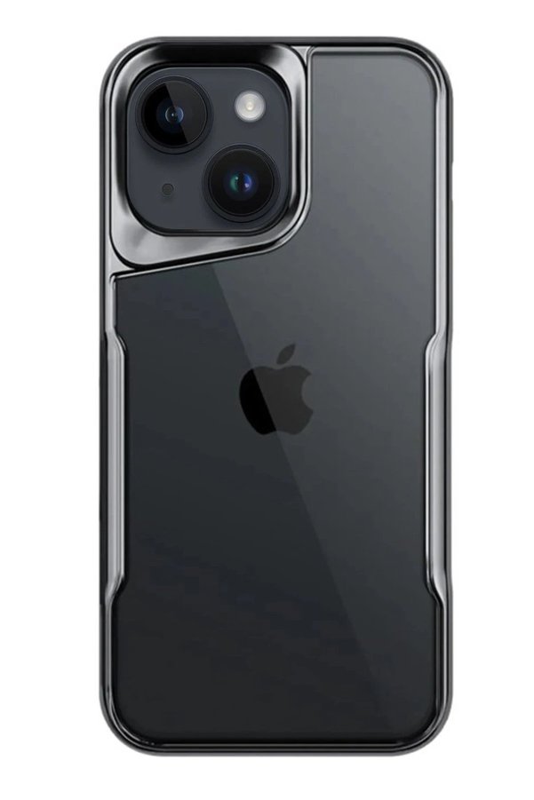 CepteToptan iPhone 15 Kılıf Boyi Silikon Kapak - Titan Gri - DROPX7356-5694