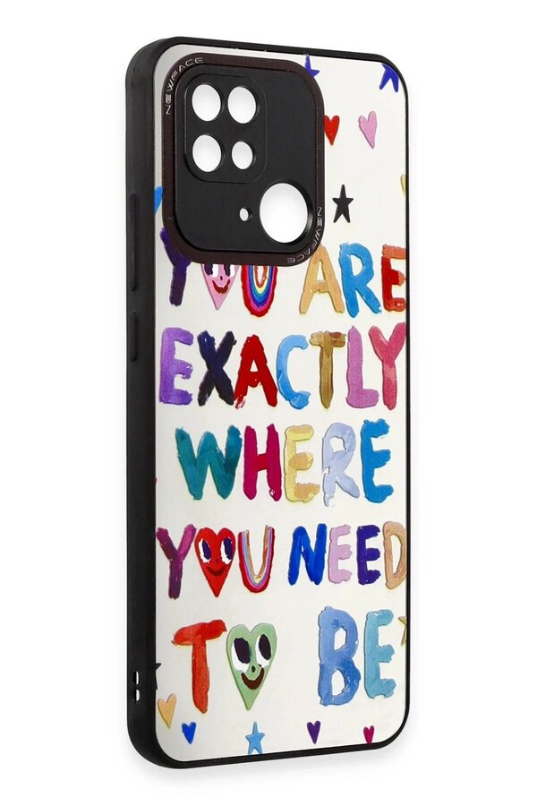 CepteToptan Xiaomi Redmi 10C Kılıf Mirror Desenli Kapak - Mirror - 10 - DROPX1671-3577