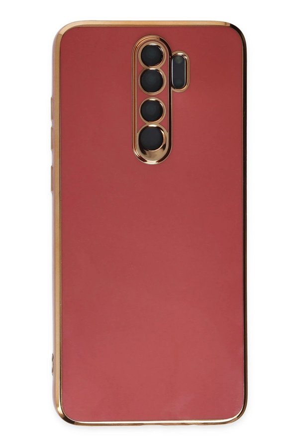 CepteToptan Xiaomi Redmi Note 8 Pro Kılıf Volet Silikon - Kırmızı - DROPX3664-7037