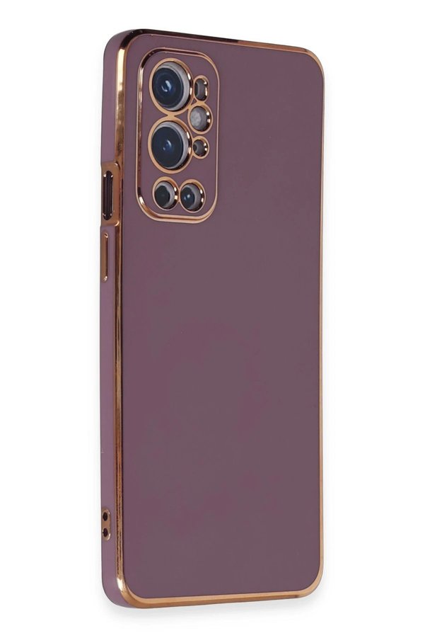 One Plus 9 Pro Kılıf Volet Si̇li̇kon - Mor - Dropx8578-7478