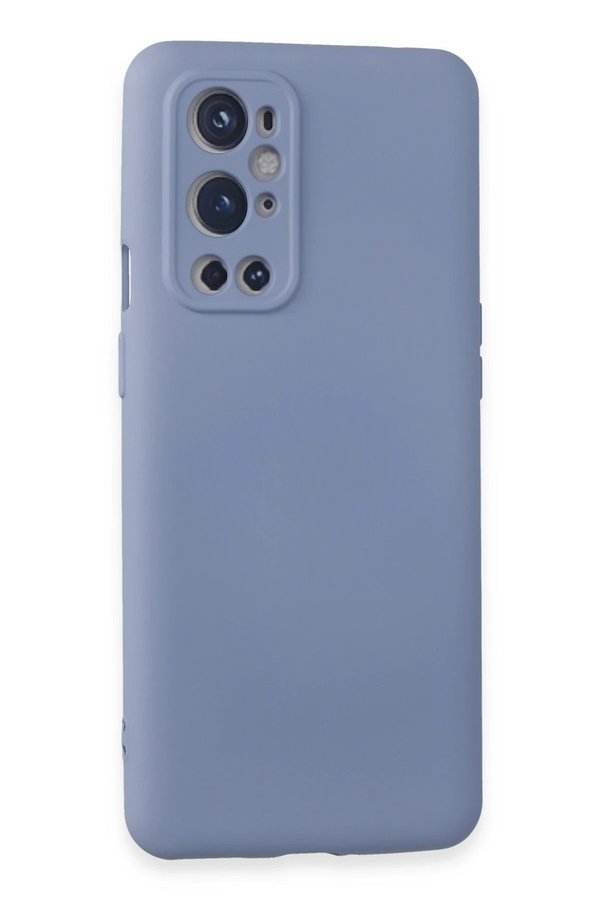 CepteToptan One Plus 9 Pro Kılıf Nano içi Kadife Silikon - Mor - DROPX2545-9122