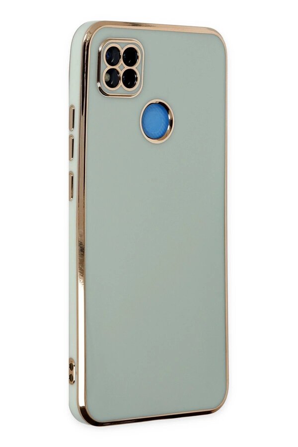CepteToptan Xiaomi Redmi 9C Kılıf Volet Silikon - Açık Yeşil - DROPX9732-2865