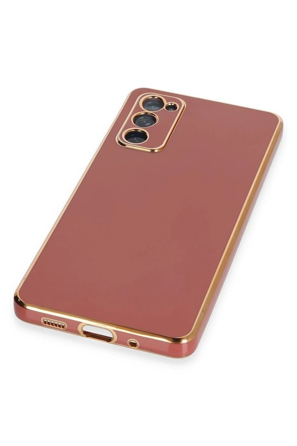 Samsung Galaxy S20 Fe Kılıf Volet Si̇li̇kon - Kırmızı - Dropx1084-2049