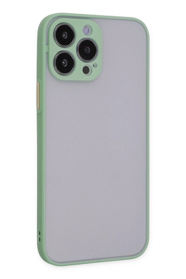 İphone 15 Pro Max Kılıf Montreal Si̇li̇kon Kapak - Turkuaz - Dropx7412-7167