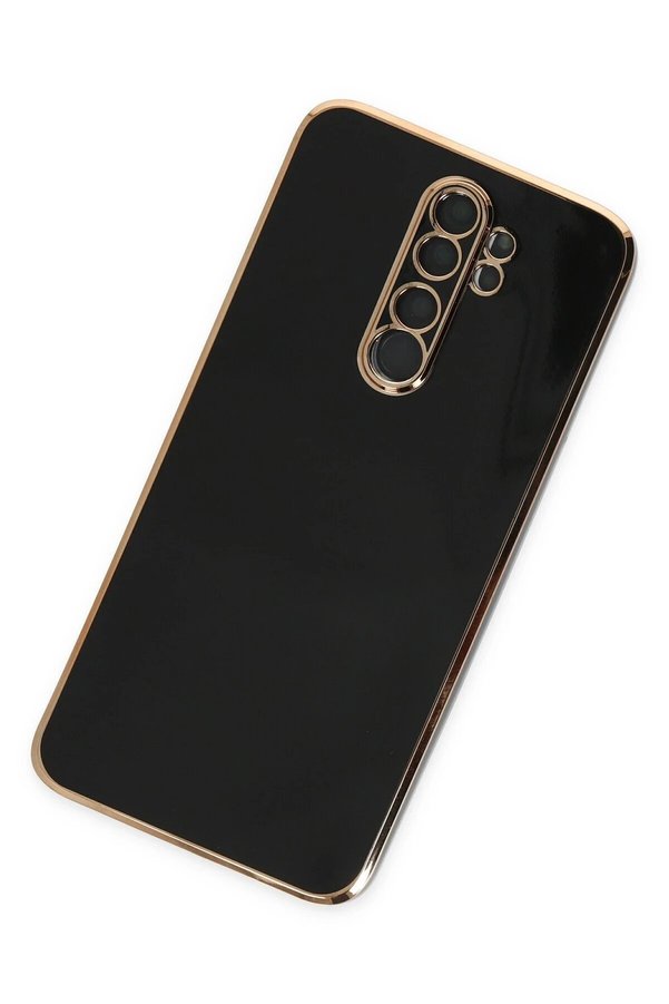 Xi̇aomi̇ Redmi̇ Note 8 Pro Kılıf Volet Si̇li̇kon - Si̇yah - Dropx5321-7266