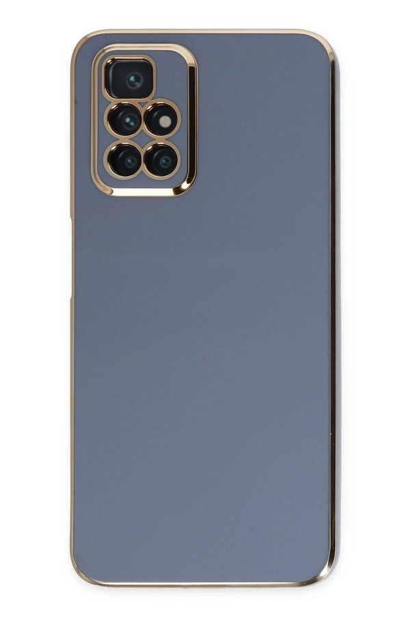 CepteToptan Xiaomi Redmi 10 2022 Kılıf Volet Silikon - Mavi - DROPX1073-1973