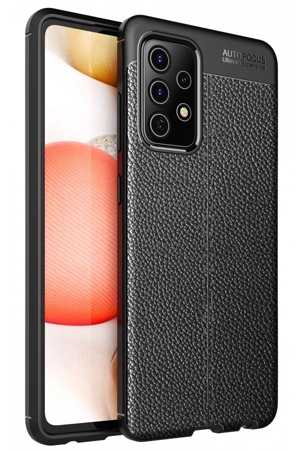 CepteToptan Samsung Galaxy A72 Kılıf Auto Focus Kapak - Siyah - DROPX1085-5659