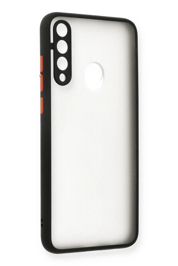 Huawei̇ Y6P Kılıf Montreal Si̇li̇kon Kapak - Si̇yah - Dropx6357-1929