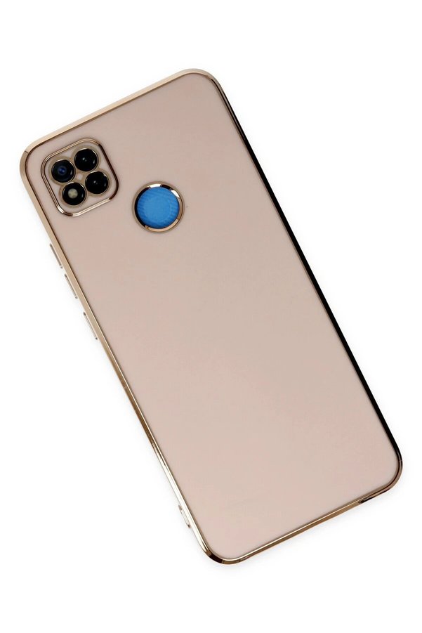 Xi̇aomi̇ Redmi̇ 9C Kılıf Volet Si̇li̇kon - Pembe - Dropx5625-4550