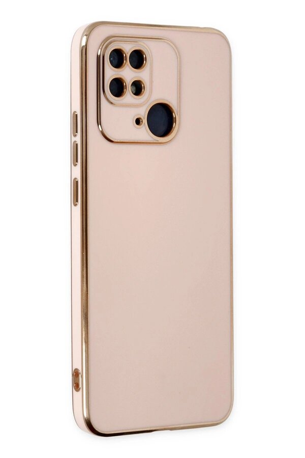 CepteToptan Xiaomi Redmi 10C Kılıf Volet Silikon - Pembe - DROPX4330-6533