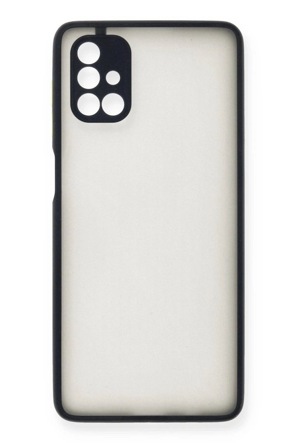 Samsung Galaxy M51 Kılıf Montreal Si̇li̇kon Kapak - Laci̇vert - Dropx6904-2264