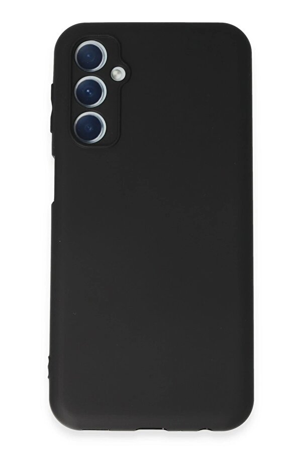 CepteToptan Samsung Galaxy M34 5G Kılıf First Silikon - Siyah - DROPX9679-4544