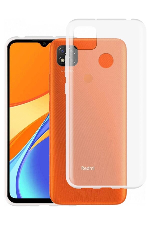 CepteToptan Xiaomi Redmi 9C Kılıf Lüx Şeffaf Silikon - DROPX5368-9227