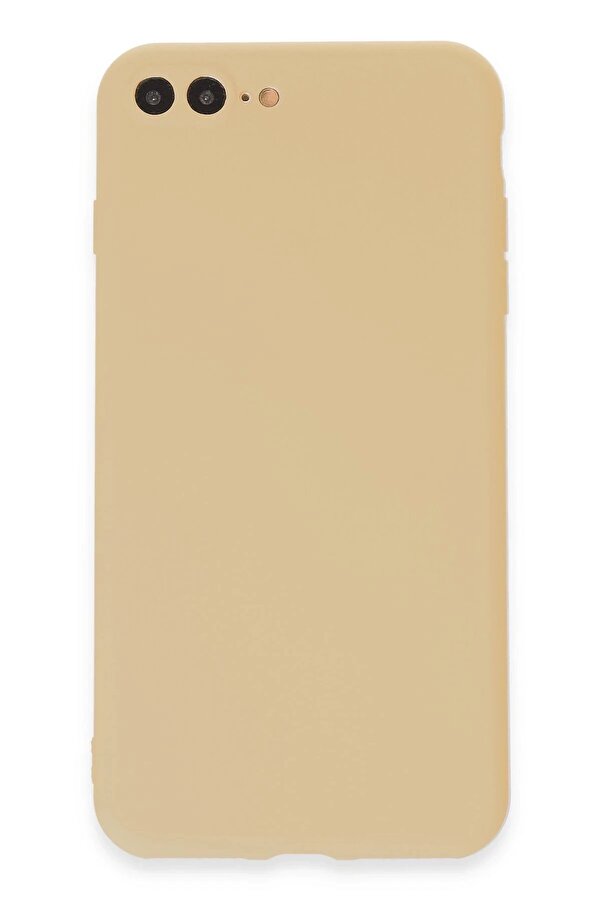 CepteToptan iPhone 7 Plus Kılıf First Silikon - Gold - DROPX2936-5538