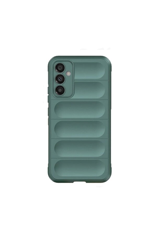 CepteToptan Samsung Galaxy A16 5G Kılıf Optimum Silikon - Koyu Yeşil - DROPX4614-6377