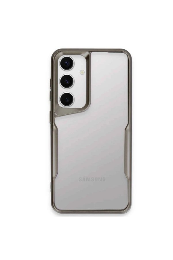 CepteToptan Samsung Galaxy A24 4G Kılıf Boyi Silikon Kapak - Titan Gri - DROPX4022-2971