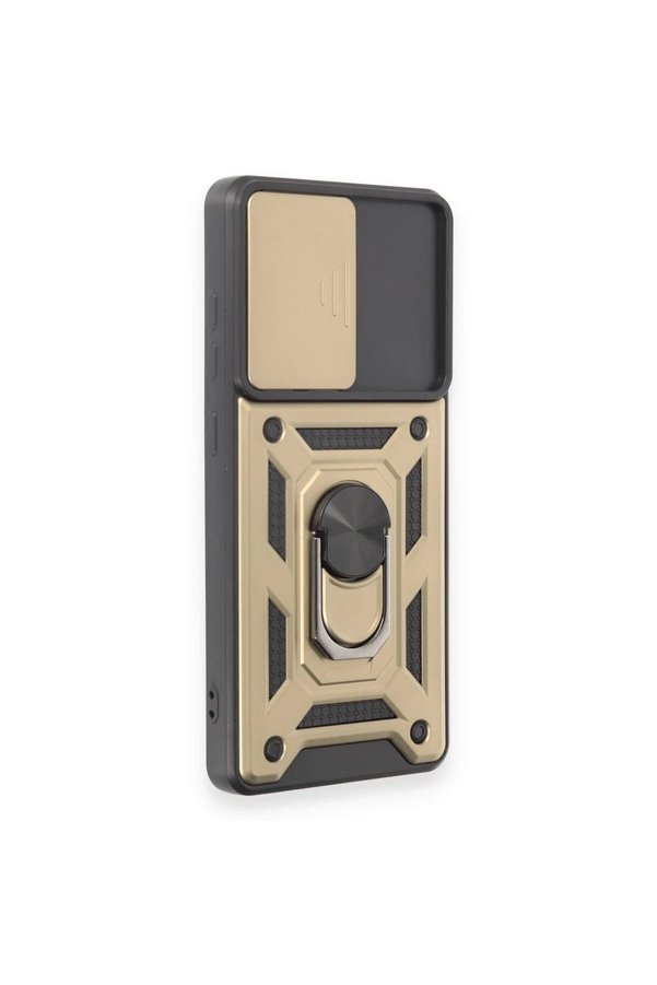 Samsung Galaxy S20 Fe Kılıf Pars Lens Yüzüklü Si̇li̇kon - Gold - Dropx9525-1680