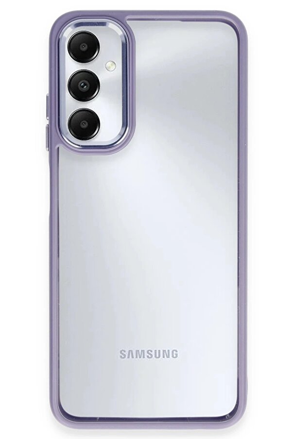 CepteToptan Samsung Galaxy A05S Kılıf Power Silikon - Lila - DROPX4599-1632
