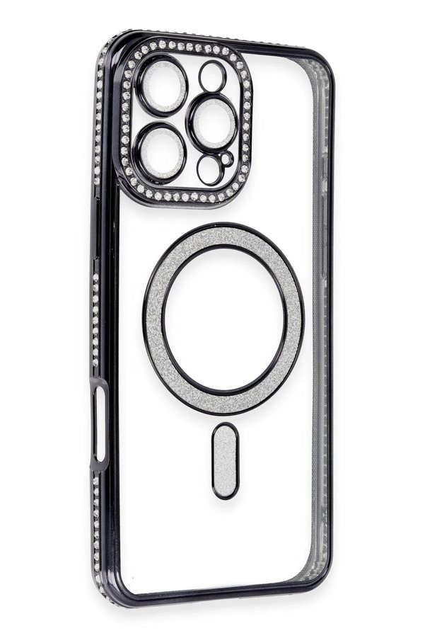 İphone 16 Pro Max Kılıf Joke Si̇mli̇ Magneti̇csafe Kılıf - Si̇yah - Dropx9220-3603