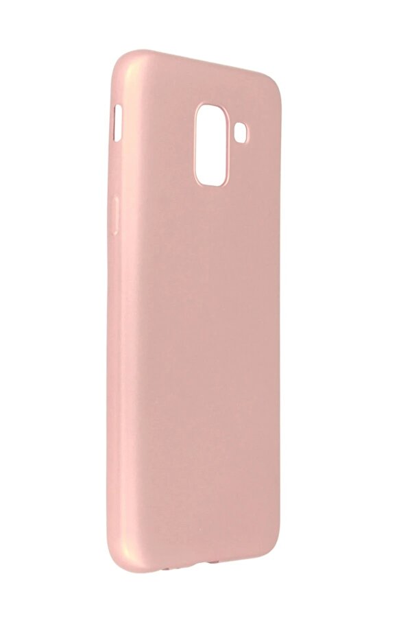 CepteToptan Samsung Galaxy J6 Kılıf First Silikon - Rose Gold - DROPX1422-8079