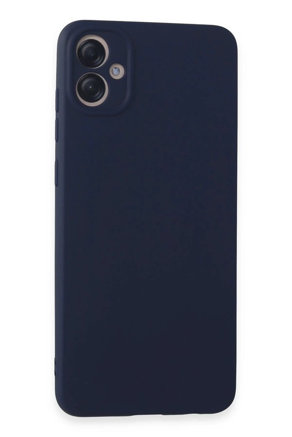 CepteToptan Samsung Galaxy A05 Kılıf First Silikon - Lacivert - DROPX1757-9895
